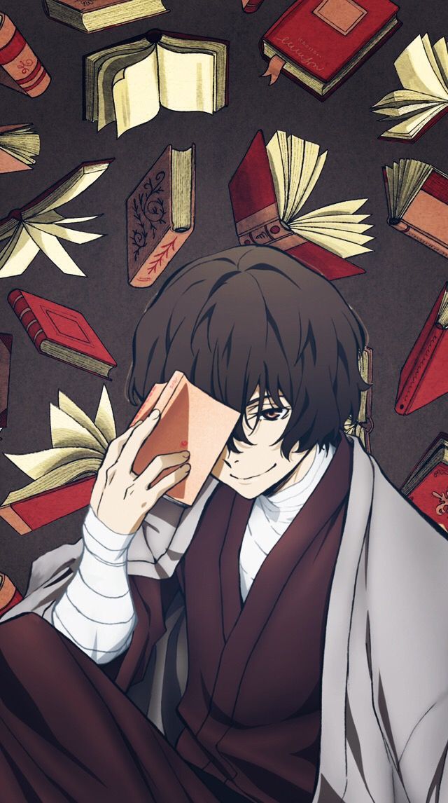 #bungoustraydogs #straydog #dazaiosamu #dazai #osamu - Book Wallpaper Iphone 6 , HD Wallpaper & Backgrounds