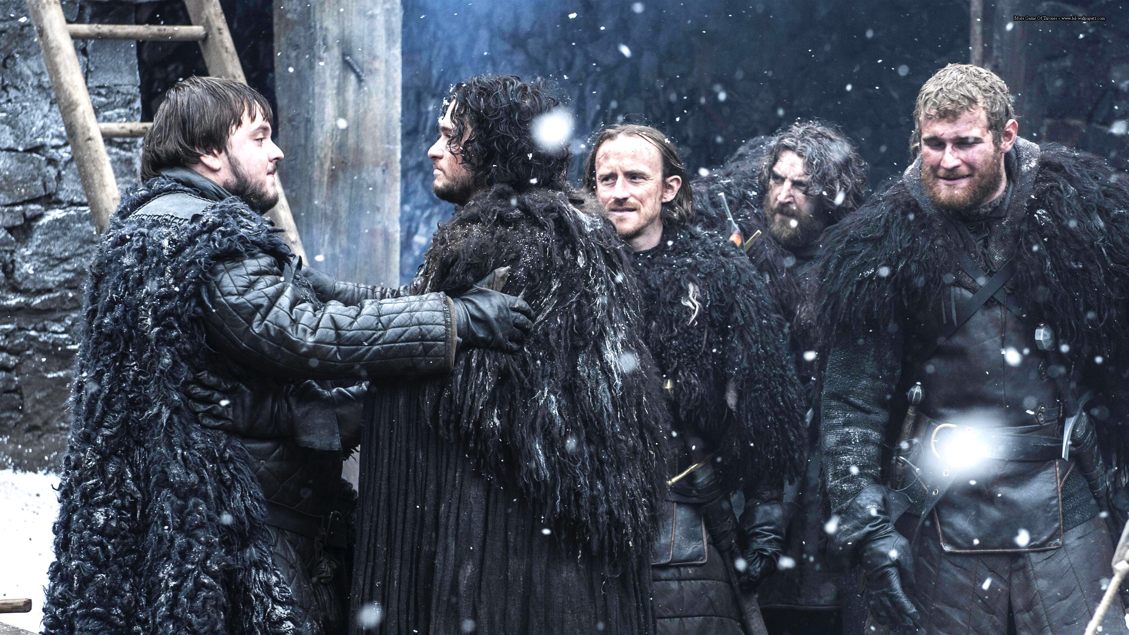 Game Of Thrones Nights Watch Wallpaper Download - Jon Snow Sam , HD Wallpaper & Backgrounds
