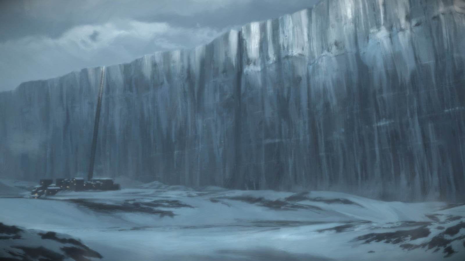 Duke Chronicle Source - Game Of Thrones The Wall Painting , HD Wallpaper & Backgrounds