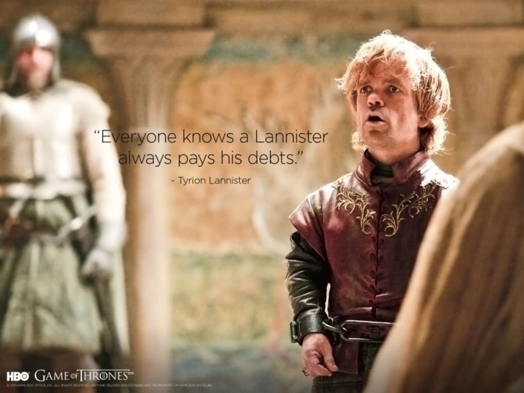 Tyrion Lannister Wallpaper Pack - Tyrion A Lannister Always Pays His Debts , HD Wallpaper & Backgrounds