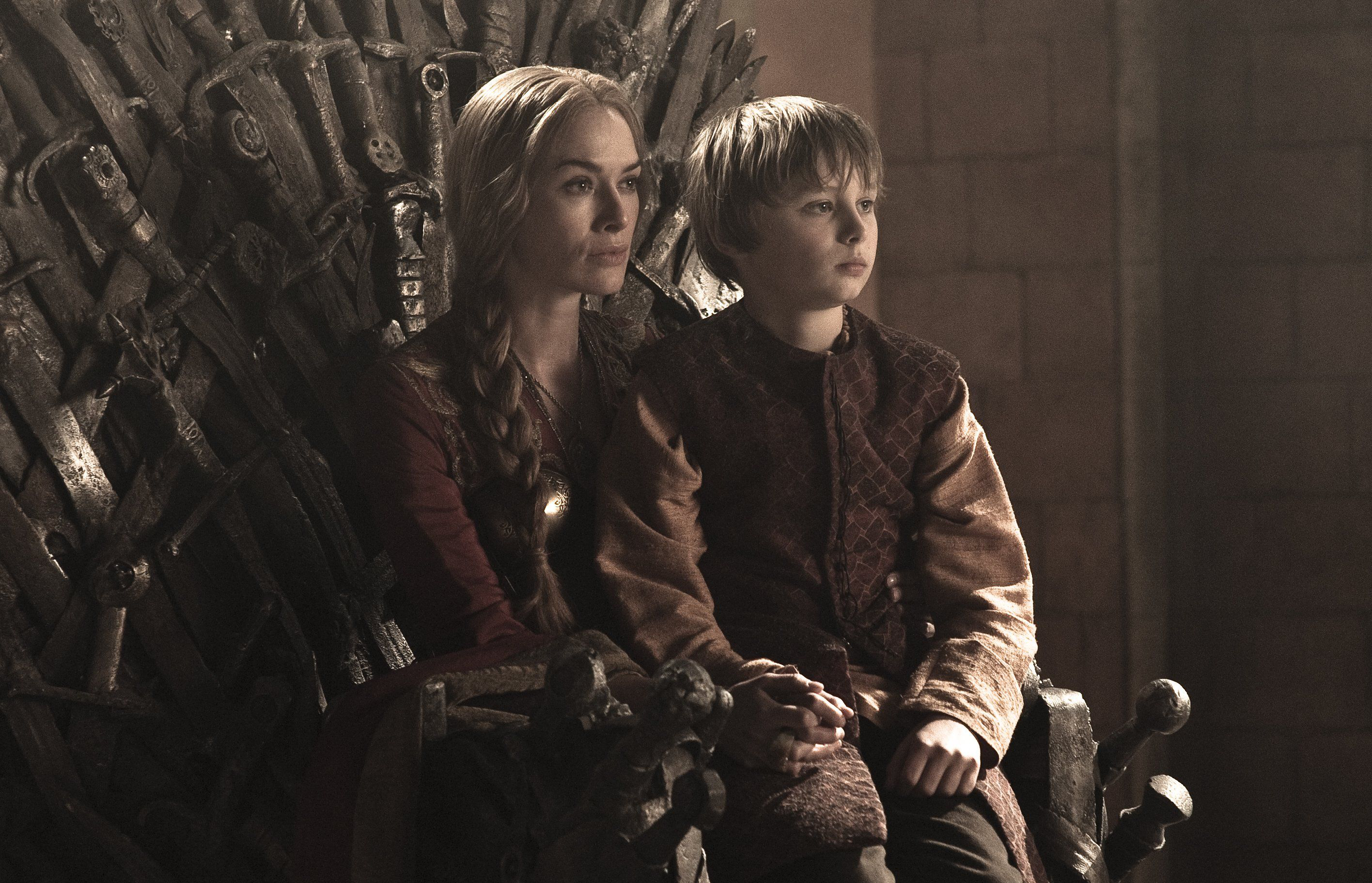 Cersei Lannister, Tommen Baratheon, Game Of Thrones - Cersei Lannister Tommen Baratheon , HD Wallpaper & Backgrounds