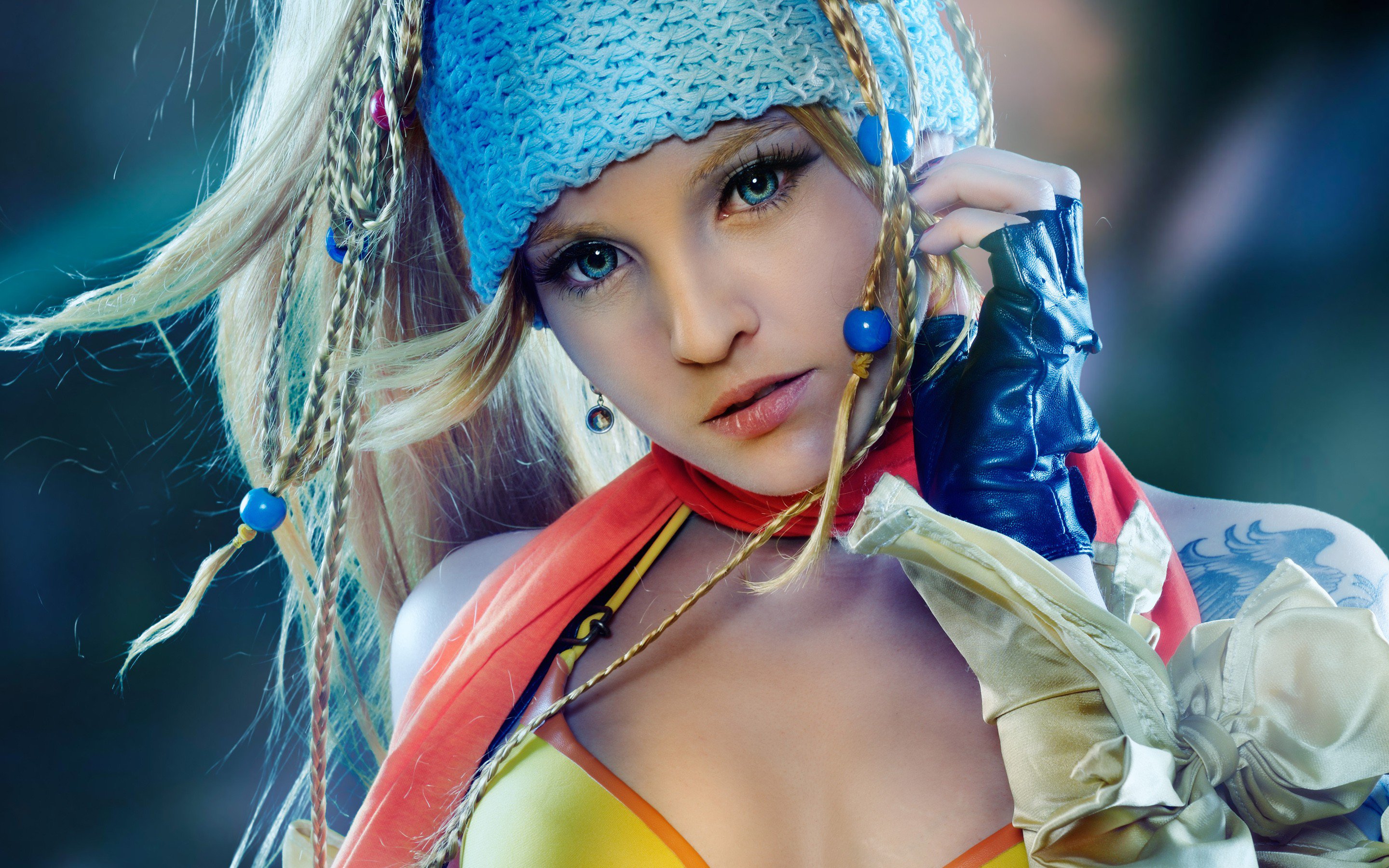 Rikku Final Fantasy Cosplay , HD Wallpaper & Backgrounds