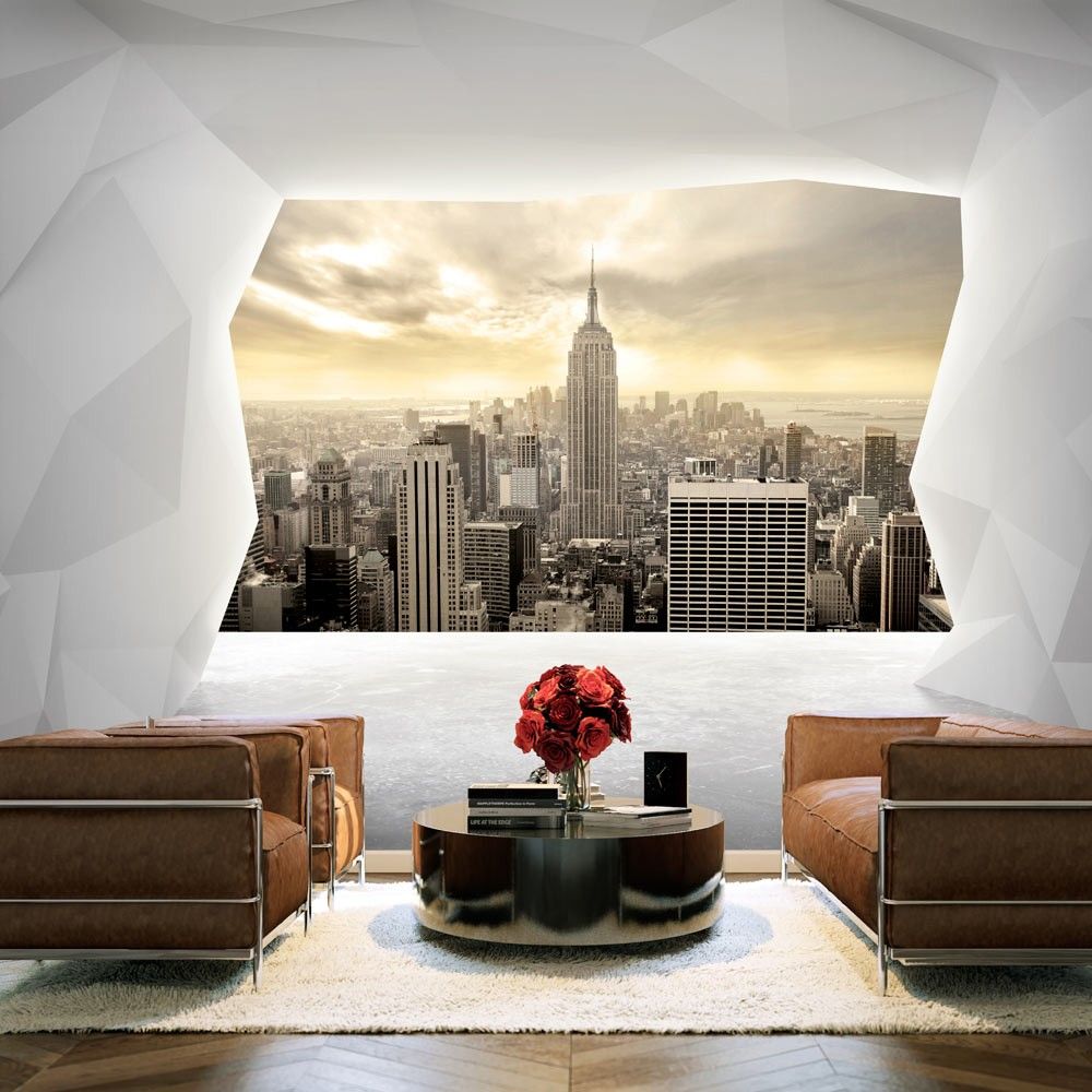 Photo Wallpaper Disharmony Of Worlds 3d Wallpaper Murals - Tapety 3 D Na Sciane , HD Wallpaper & Backgrounds