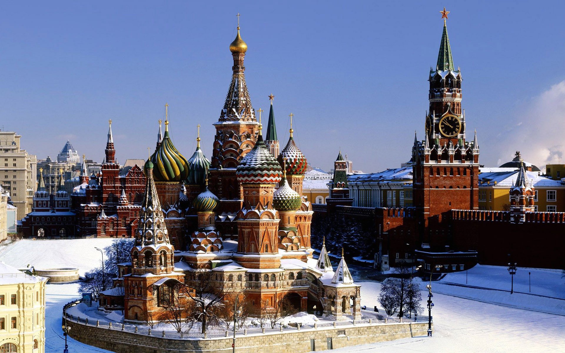 Red Square Wallpaper Hd - Red Square Moscow , HD Wallpaper & Backgrounds