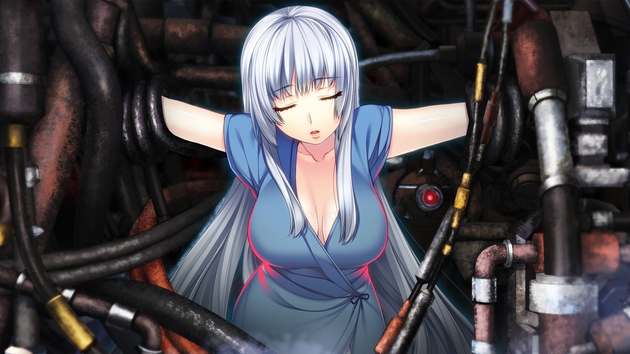 Game Cg - White Hair Knight Girl , HD Wallpaper & Backgrounds