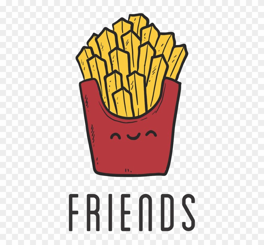 Fish And Chips French Fries Best Friends Forever Wallpaper - Best Friends Para Celular , HD Wallpaper & Backgrounds
