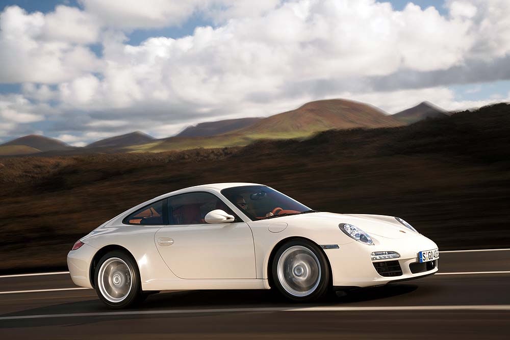 White 2009 Porsche 911 , HD Wallpaper & Backgrounds