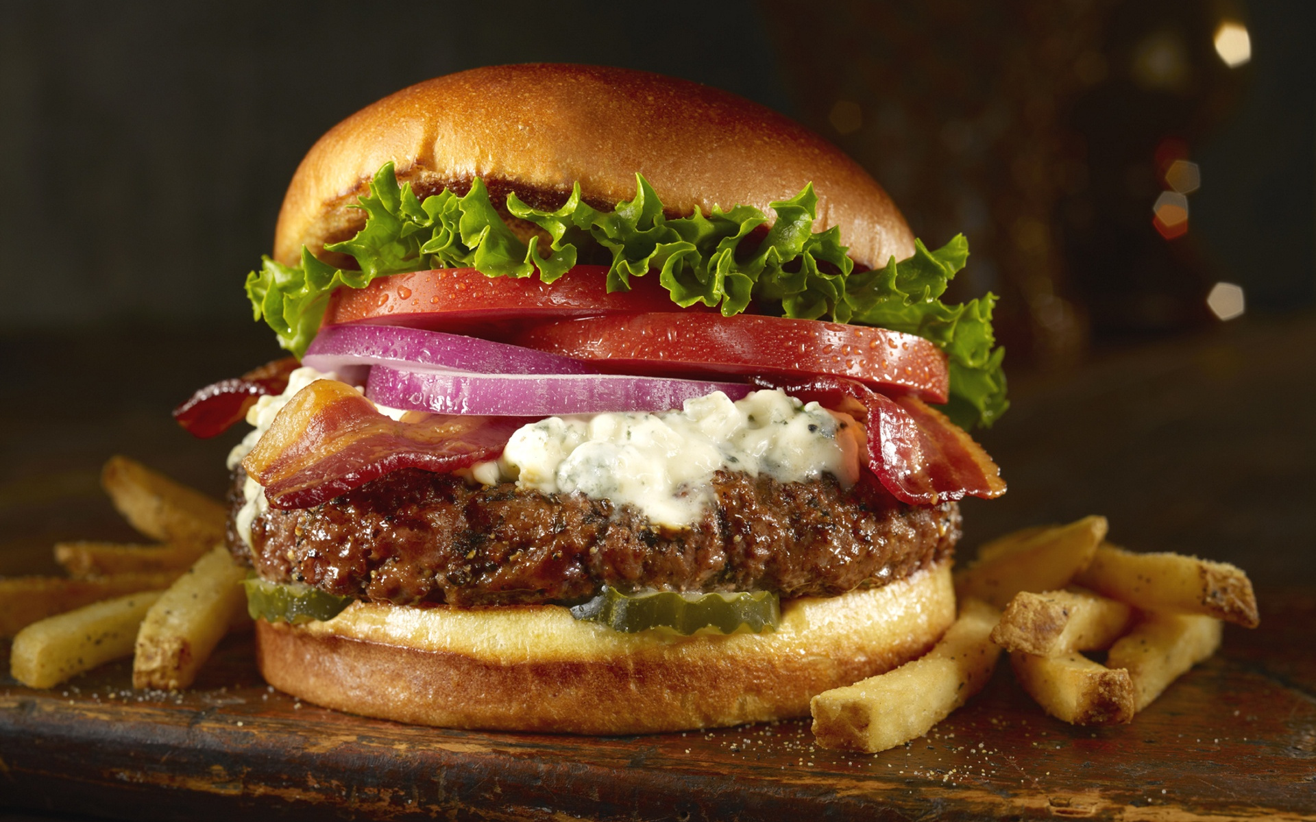 Wallpaper Burger French Fries Food High Quality Pictures Burger Hd Wallpaper Backgrounds Download