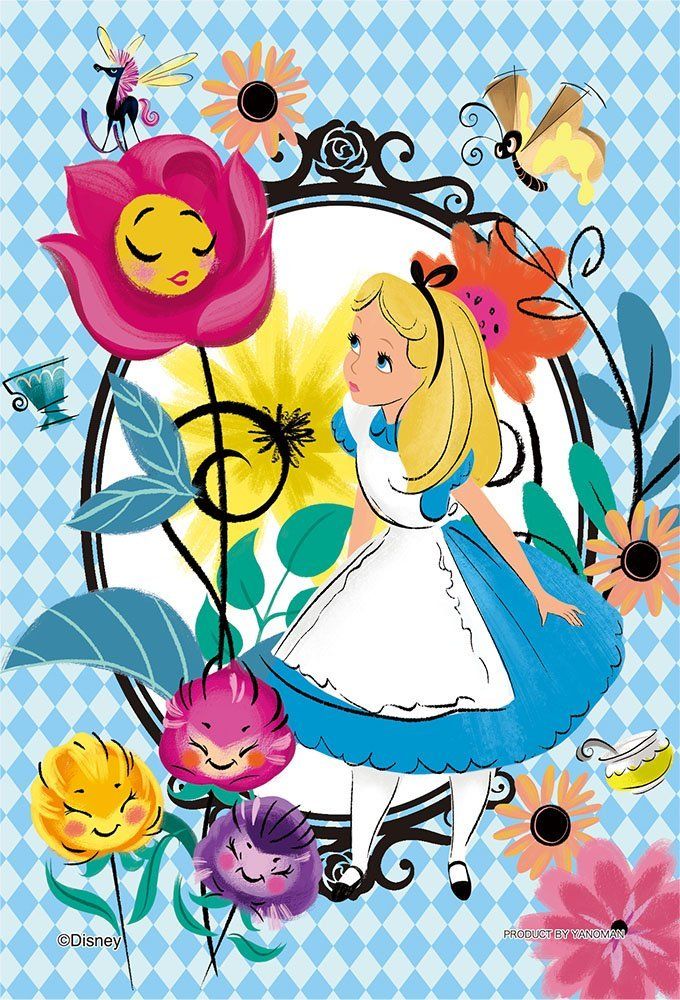 Alicia En El Pais De Las Maravillas Wallpaper - Artwork Alice In Wonderland , HD Wallpaper & Backgrounds