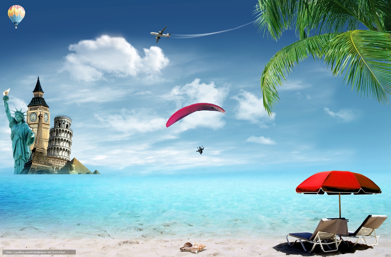 Baixar Wallpaper Tropical, Verão, Férias, Viagem Papis - Summer Vacation Trip , HD Wallpaper & Backgrounds