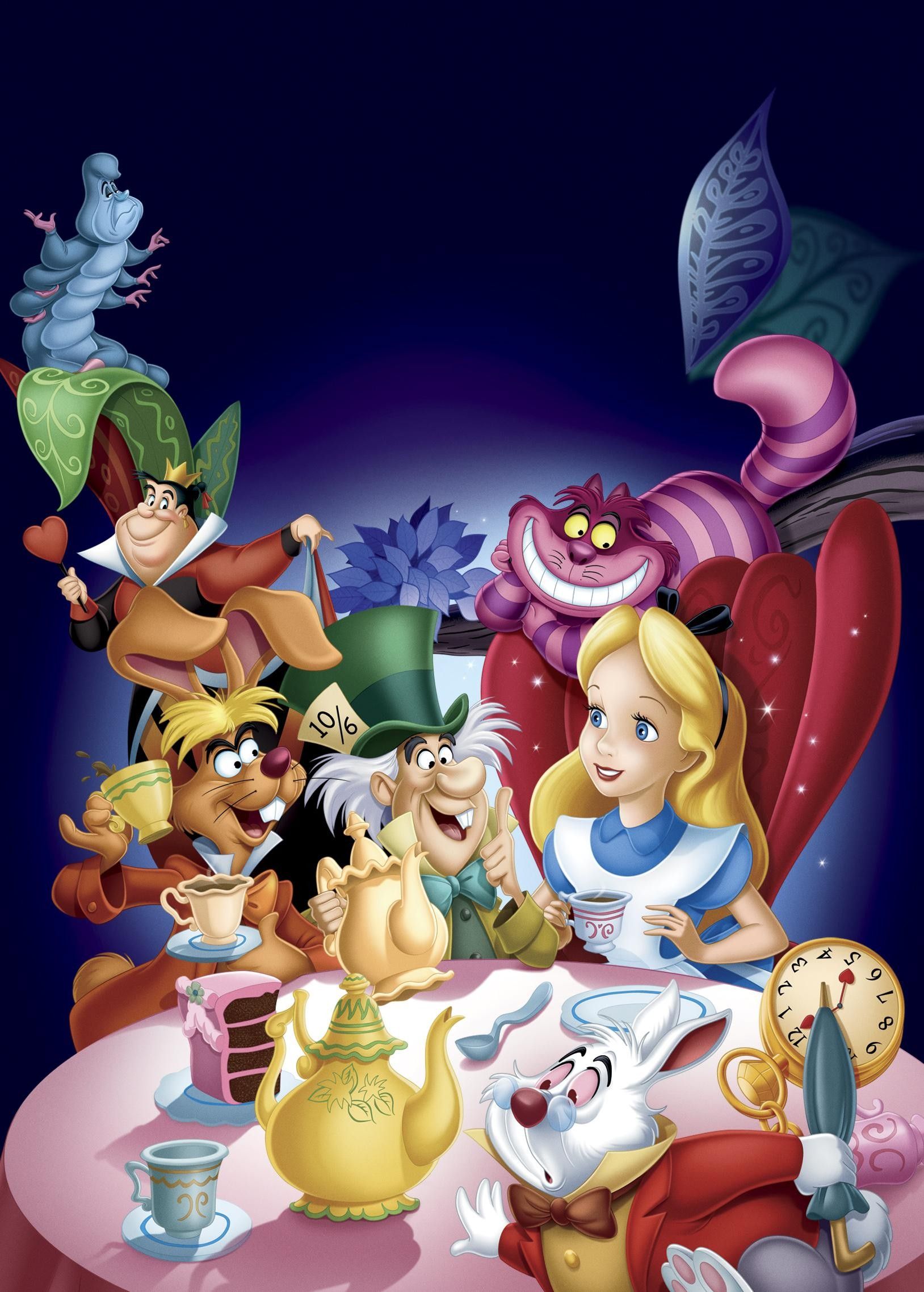 *alice In Wonderland, - 1951 Alice And Wonderland , HD Wallpaper & Backgrounds