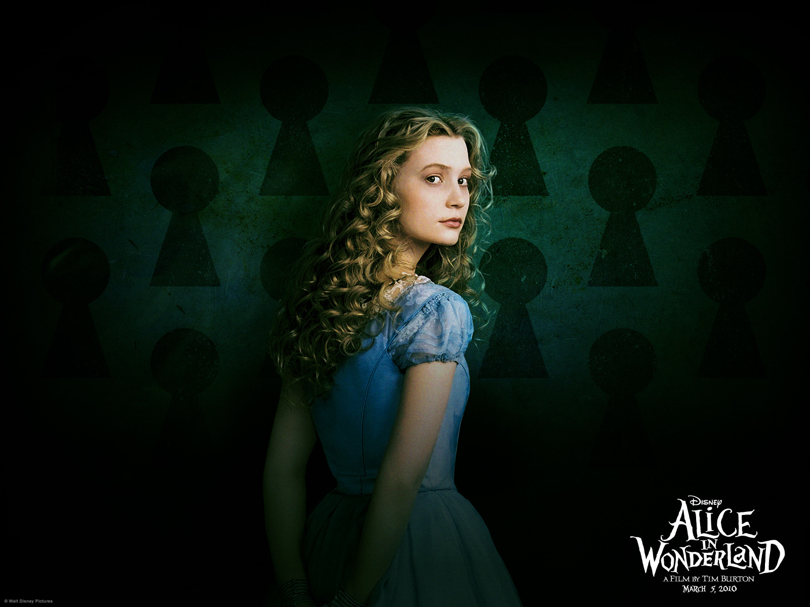 Alicia En El País De Las Maravillas Hd Wallpaper - Alice In Wonderland Cast Alice Kingsley , HD Wallpaper & Backgrounds