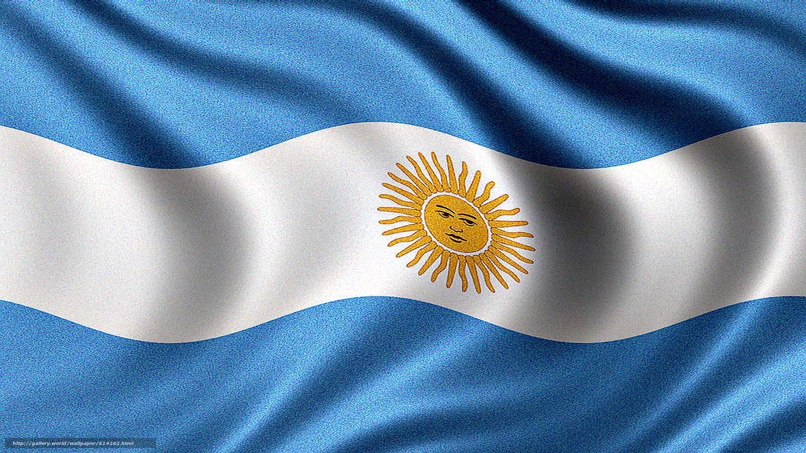 Download Wallpaper Flag Of Argentina, Argentine Flag, - Beautiful Flag Of Argentina , HD Wallpaper & Backgrounds