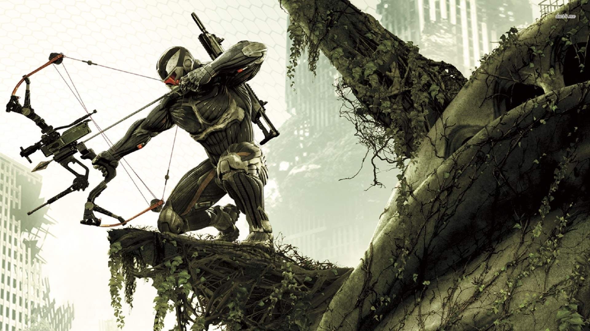 Crysis 3 Bow Wallpaper - Crysis 3 Hd Wallpapers 1080p , HD Wallpaper & Backgrounds