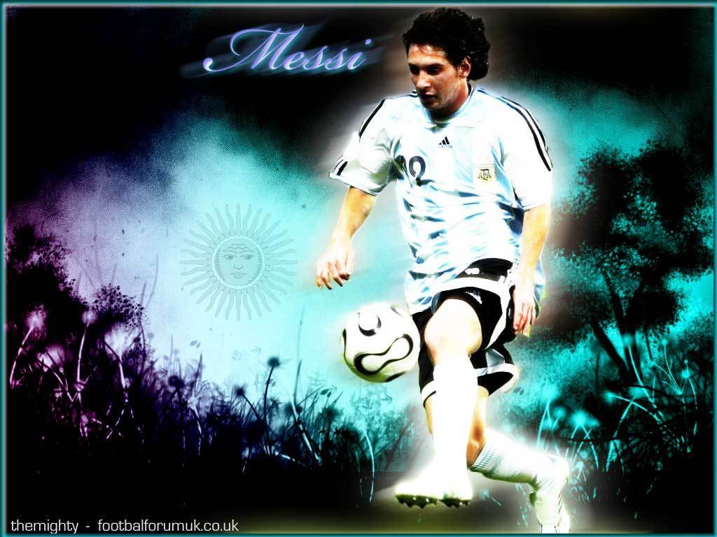 Messi Argentina Wallpaper - Lionel Messi , HD Wallpaper & Backgrounds