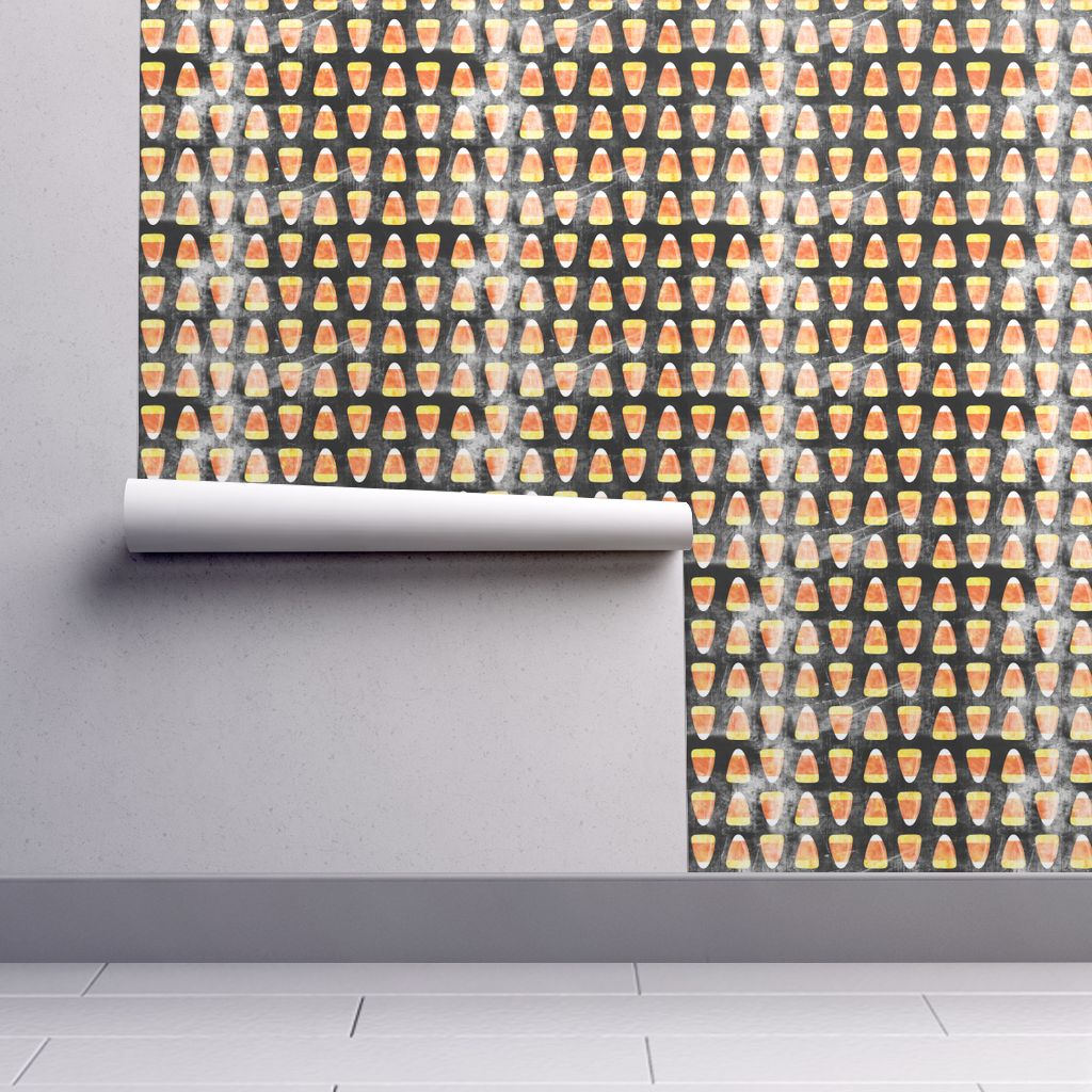 Isobar Durable Wallpaper Featuring Candy Corn - Motif , HD Wallpaper & Backgrounds