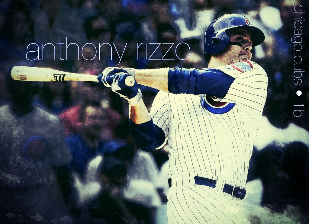 Cox Anthony Rizzo Wallpaper - Anthony Rizzo In Action , HD Wallpaper & Backgrounds