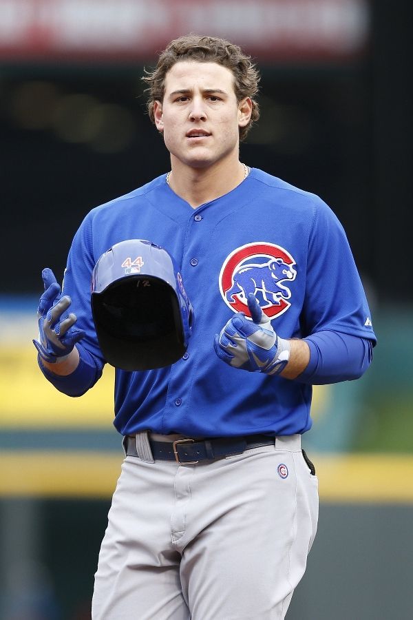 I'm Just Kind Of In Love With Anthony Rizzoit's Fine - Anthony Rizzo Long Hair , HD Wallpaper & Backgrounds