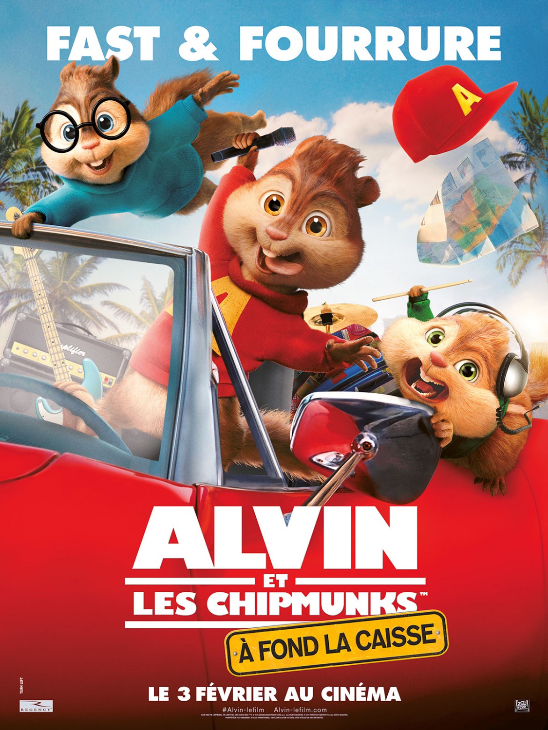 Alvin And The Chipmunks 4 Poster , HD Wallpaper & Backgrounds