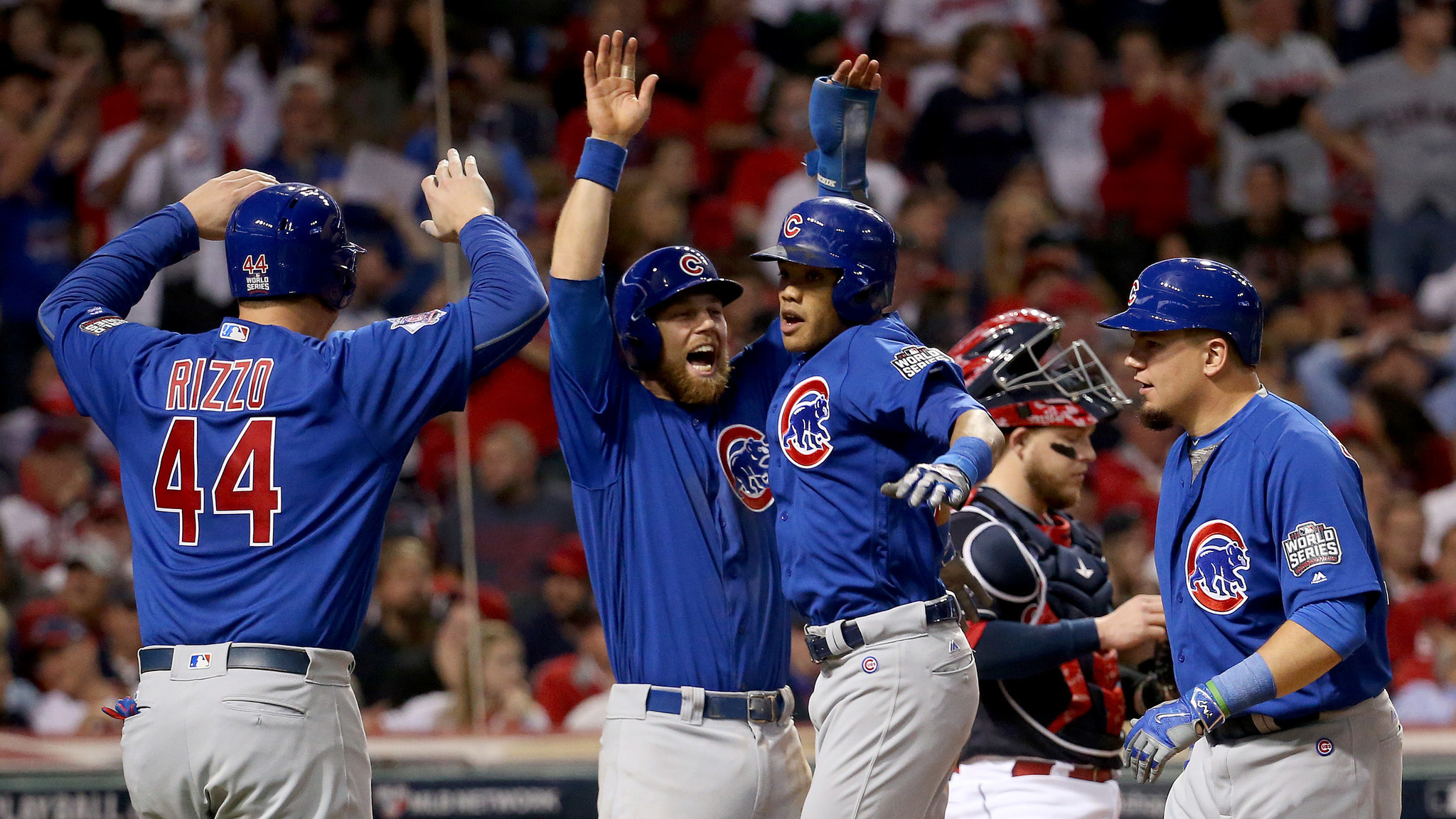 Relaxed And Ready, Cubs Bust Game Open Early To Force - Cubs World Series Game 6 , HD Wallpaper & Backgrounds