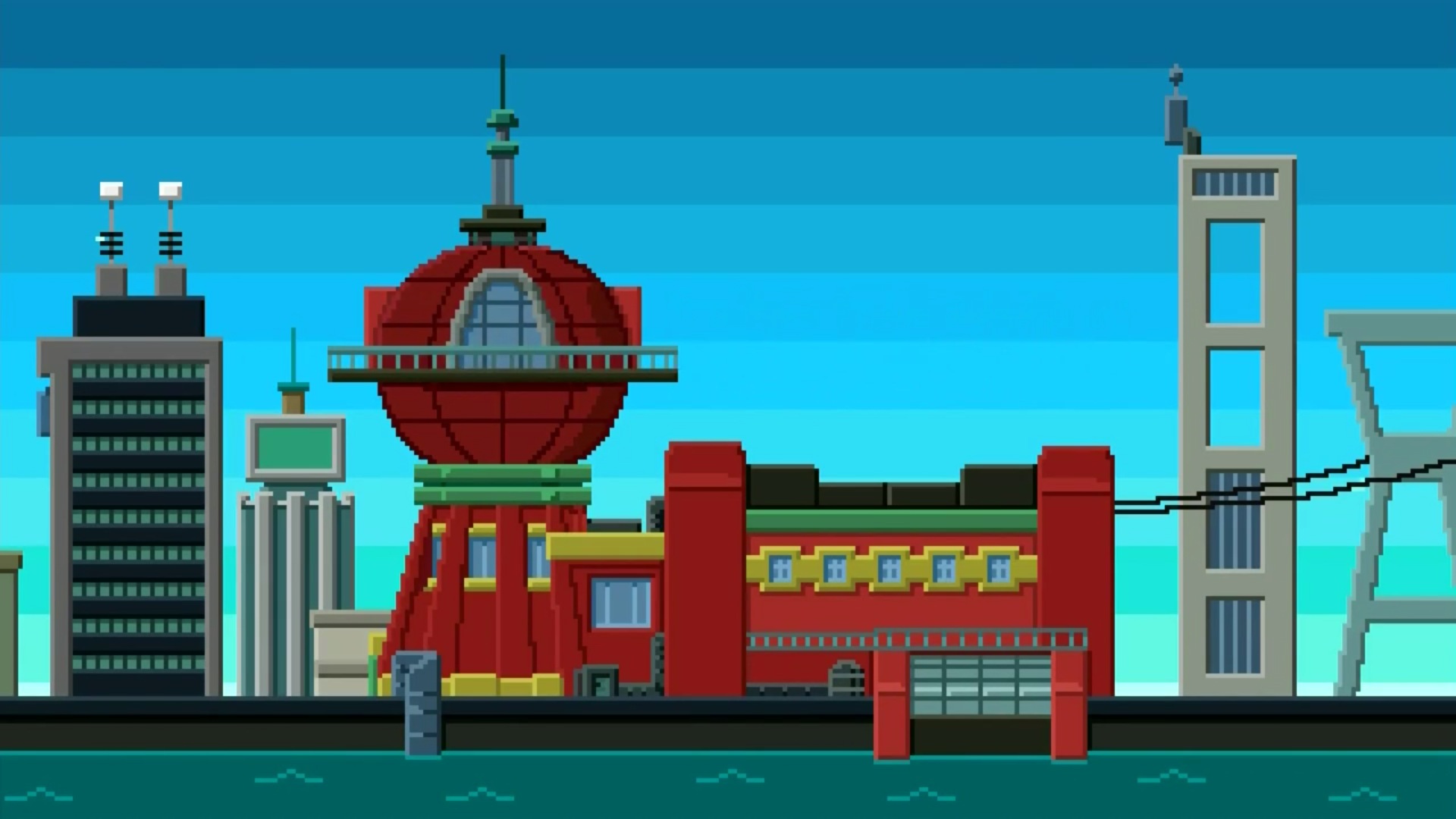 8 Bit Live Wallpaper - Futurama 8 Bit Background , HD Wallpaper & Backgrounds