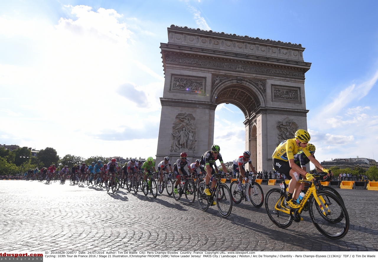 Tour De France - Arc De Triomphe , HD Wallpaper & Backgrounds