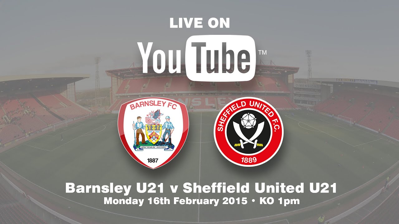 Barnsley U21 V Sheffield United U21 - Youtube Logo Black , HD Wallpaper & Backgrounds