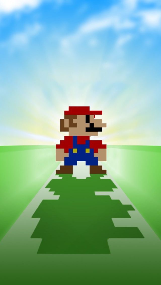 Mario Wallpaper Iphone 5 , HD Wallpaper & Backgrounds