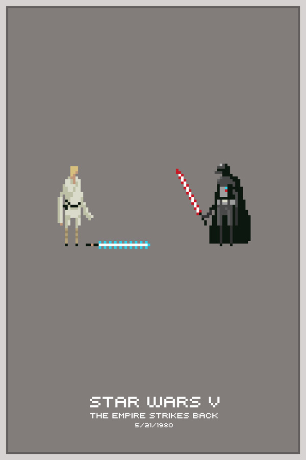 Pixel Art For Design Inspiration - Star Wars Wallpaper 8 Bit , HD Wallpaper & Backgrounds