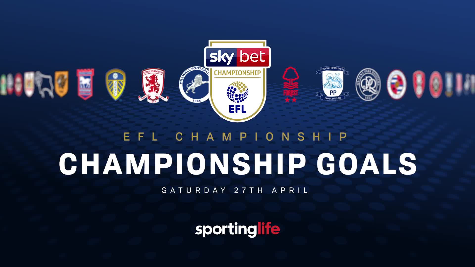 Watch All The Sky Bet Championship Goals In Our Review - Emblem , HD Wallpaper & Backgrounds