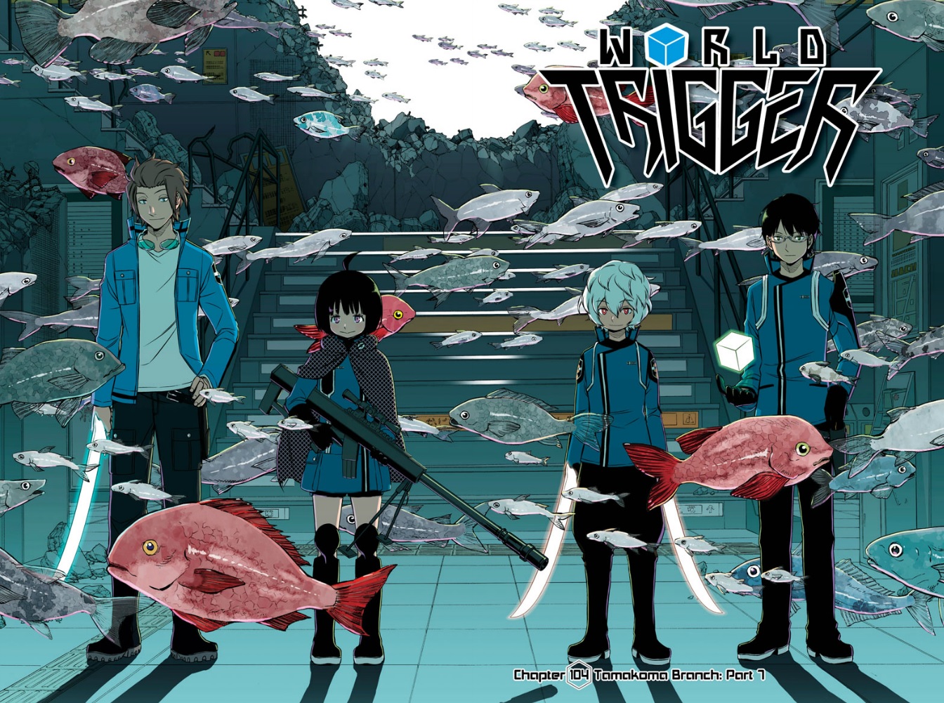 Next Week Begins World Trigger - World Trigger Manga , HD Wallpaper & Backgrounds