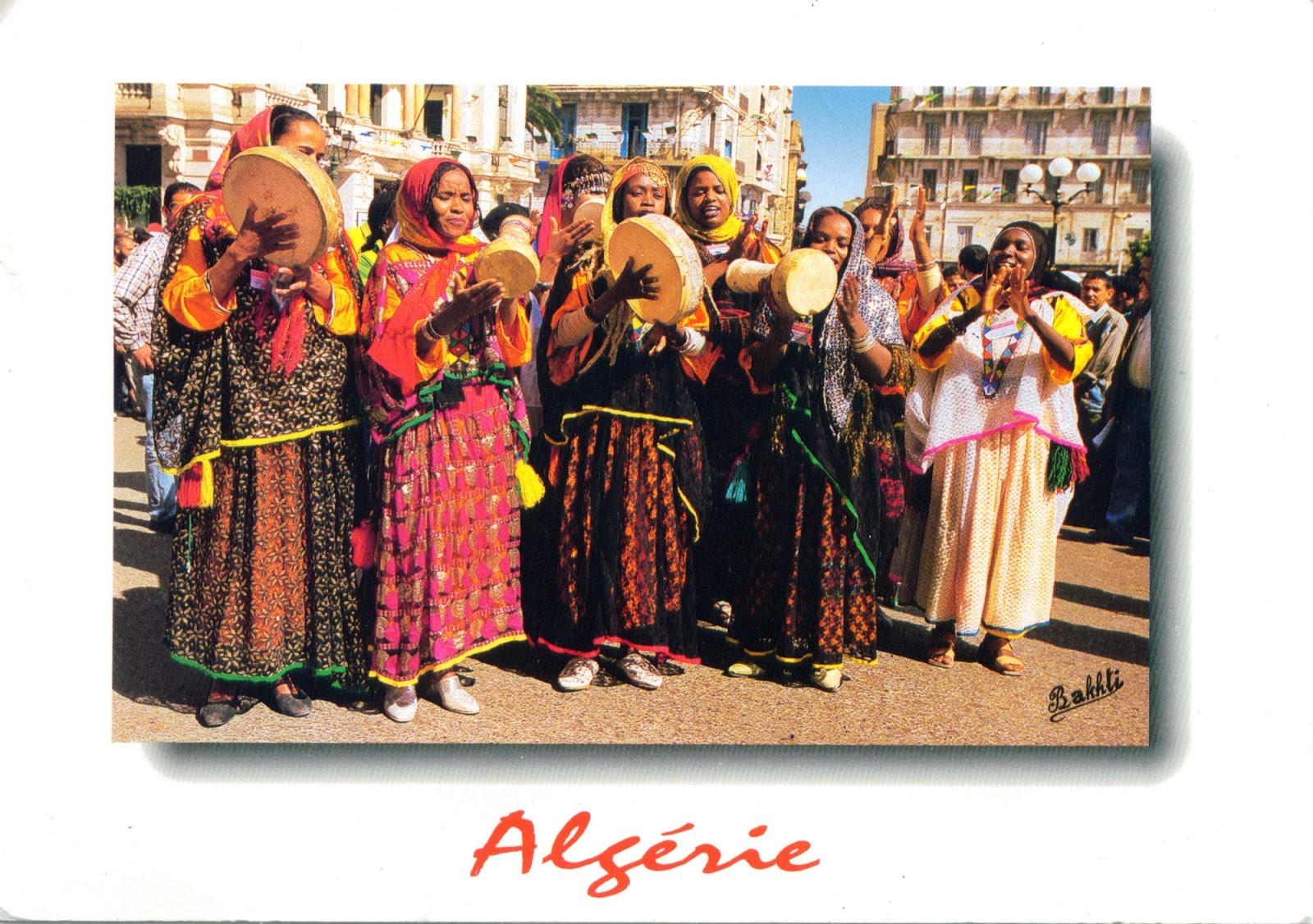 Melhafa, Women From The South Of Algeria In Traditional - Algeria , HD Wallpaper & Backgrounds