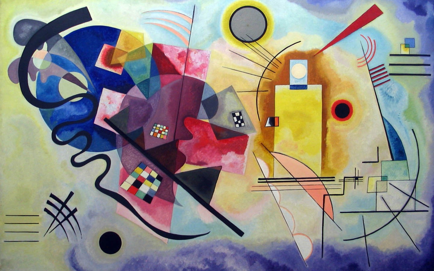 Wassily Kandinsky, Painting, Classic Art Wallpapers - Wassily Kandinsky , HD Wallpaper & Backgrounds