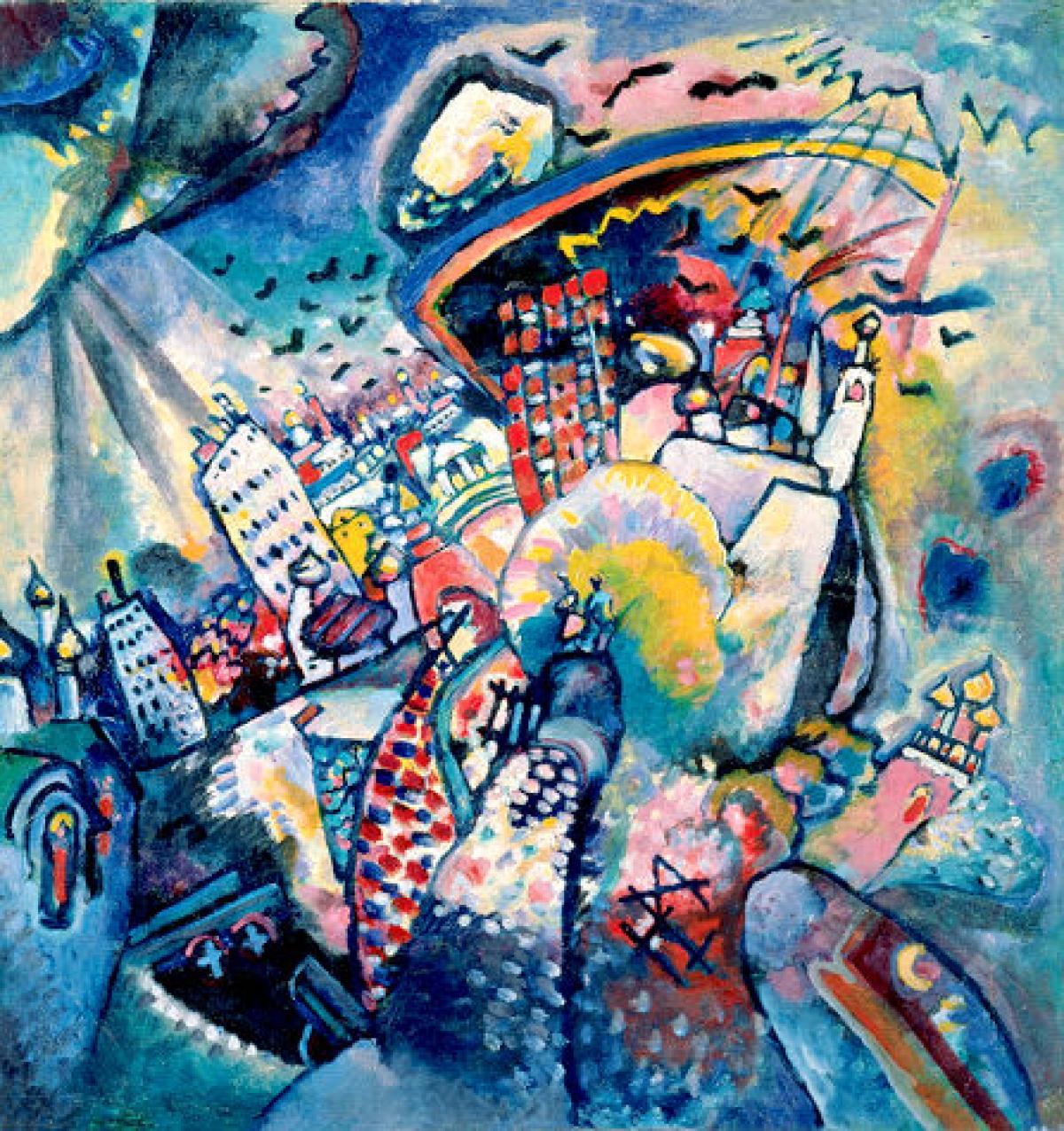 Kandinsky Wallpaper - Wassily Kandinsky Moscow , HD Wallpaper & Backgrounds