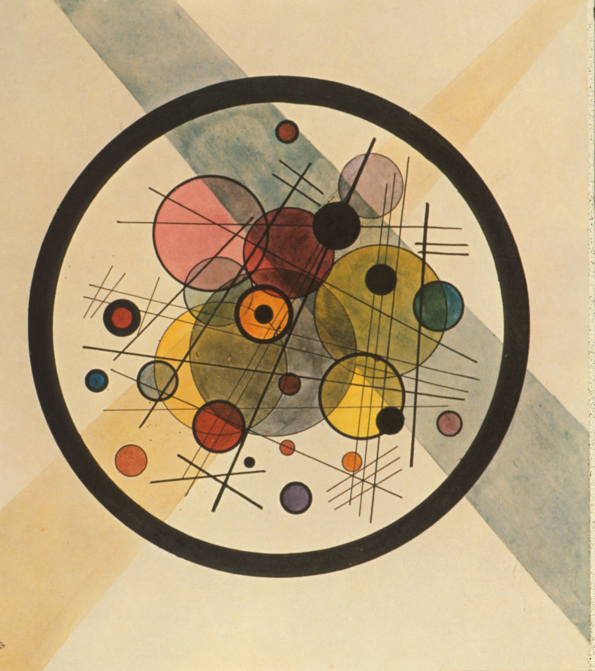 Is This Your First Heart - Circles In Circles Kandinsky , HD Wallpaper & Backgrounds