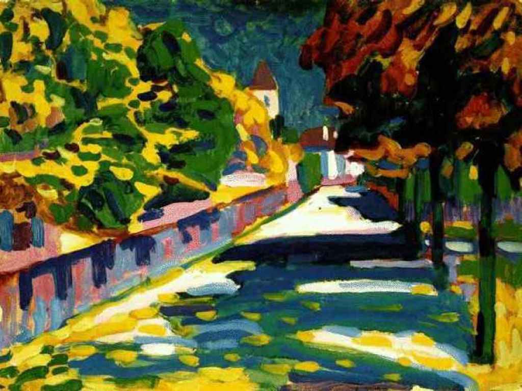 Artistic Wallpaper - Kandinsky - Wassily Kandinsky Expressionism Paintings , HD Wallpaper & Backgrounds