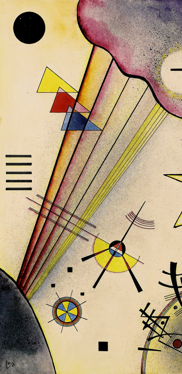 Clear Connection [1440×2960] - Clear Connection Wassily Kandinsky , HD Wallpaper & Backgrounds