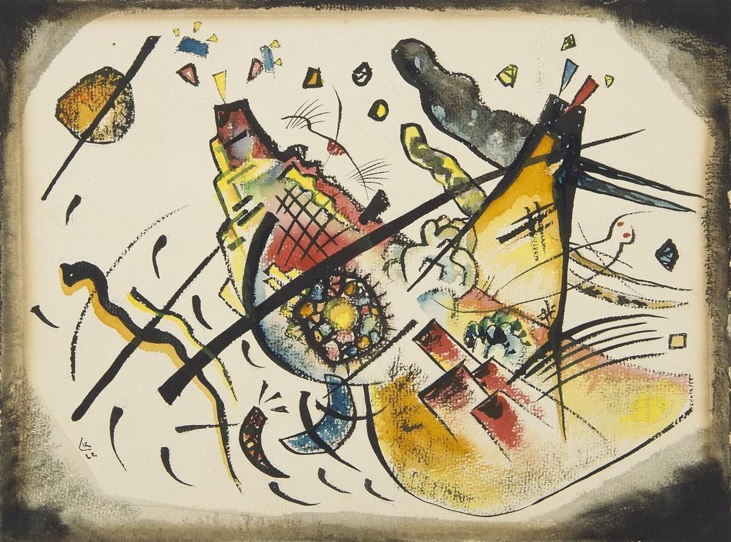 Kandinsky Wallpaper - Google Search - Wassily Kandinsky Composition 26 , HD Wallpaper & Backgrounds