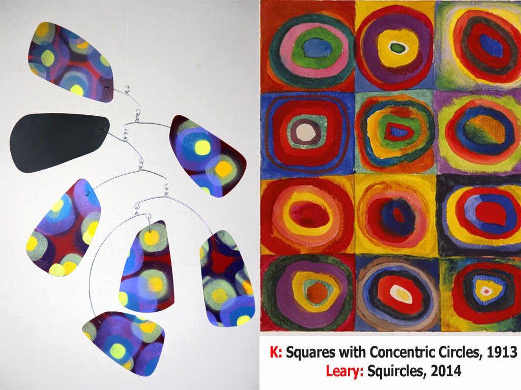 Mark Leary's Kandinsky-inspired Mobile Series @ The - Wassily Kandinsky , HD Wallpaper & Backgrounds