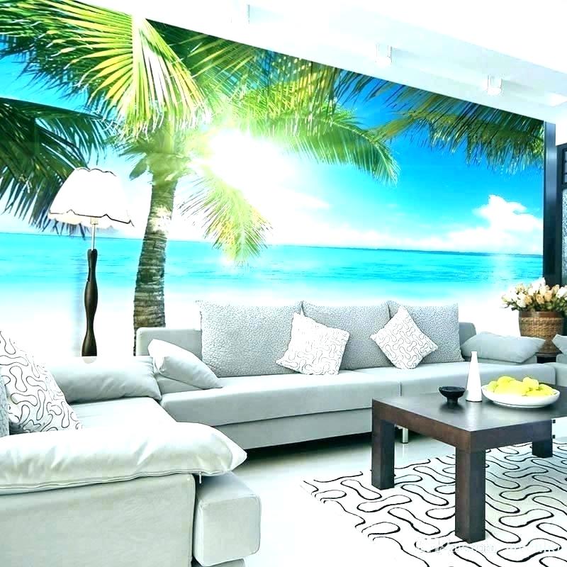 Ocean - Beach Wallpaper Design Bedroom , HD Wallpaper & Backgrounds