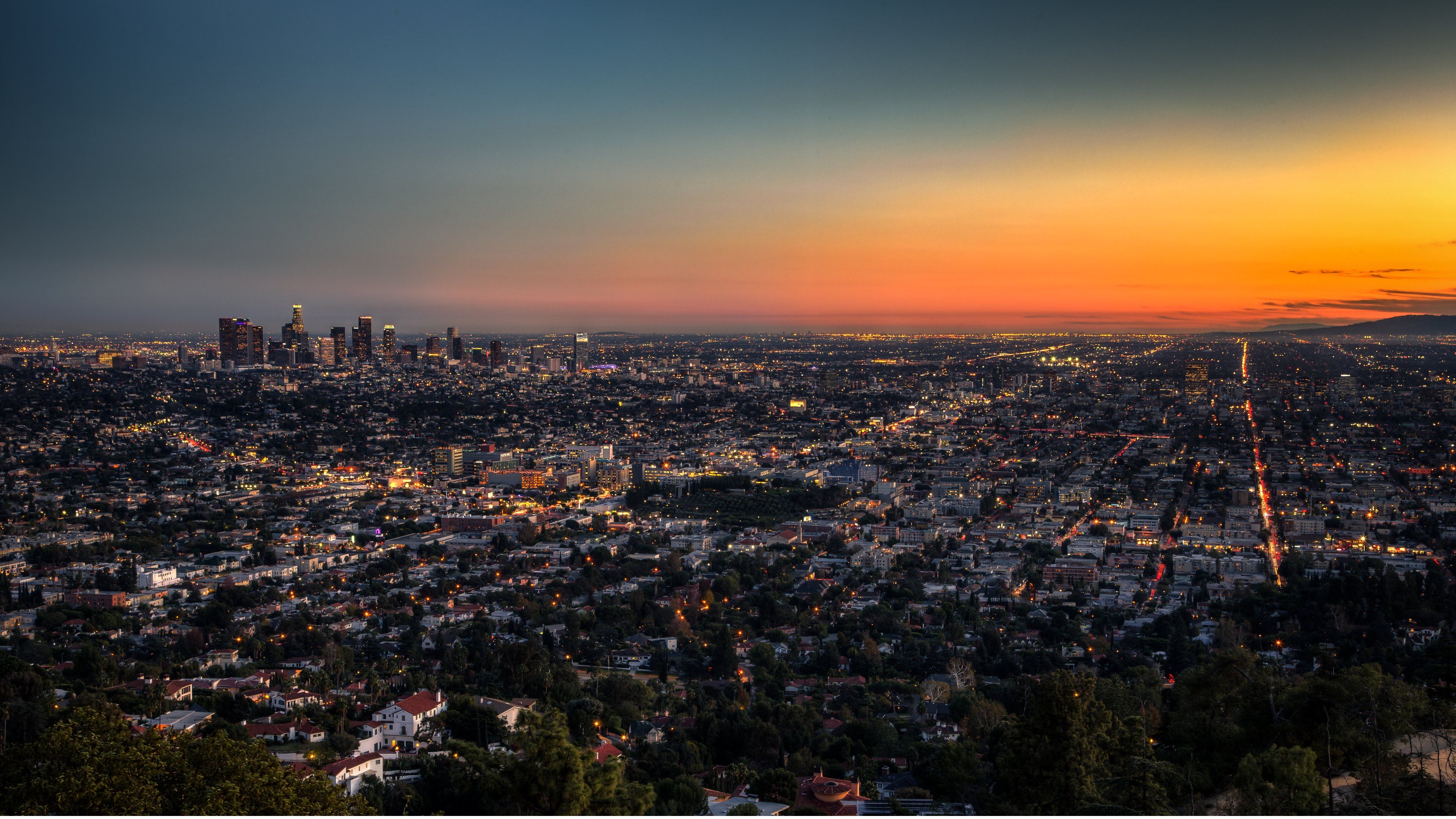 Los Angeles Wallpaper 4k , HD Wallpaper & Backgrounds