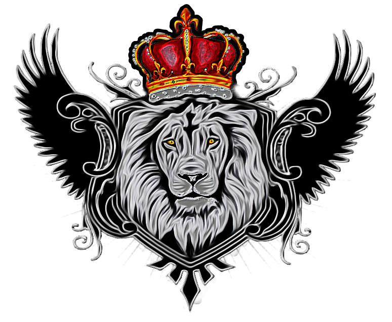 Enkel Lion With Crown Clipart Image - Lion With Crown And Wings , HD Wallpaper & Backgrounds