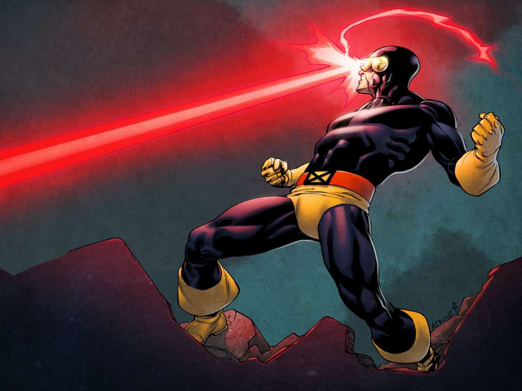 Cyclops / Scott Summers Wallpapers - Cyclops X Men Laser , HD Wallpaper & Backgrounds