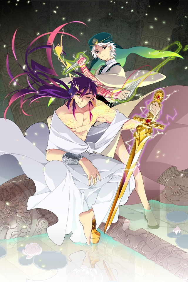 The Labyrinth Of Magic - Pixiv Magi Sinbad Jafar , HD Wallpaper & Backgrounds