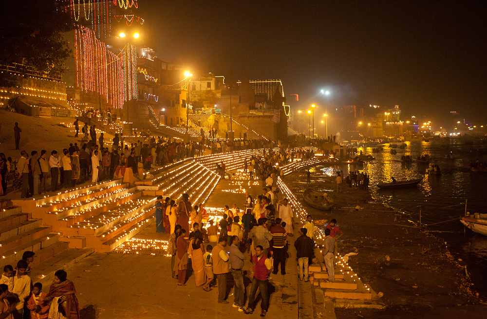 Photographing Karthika Poornima/dev Diwali Festival - Dev Deepawali In Varanasi , HD Wallpaper & Backgrounds