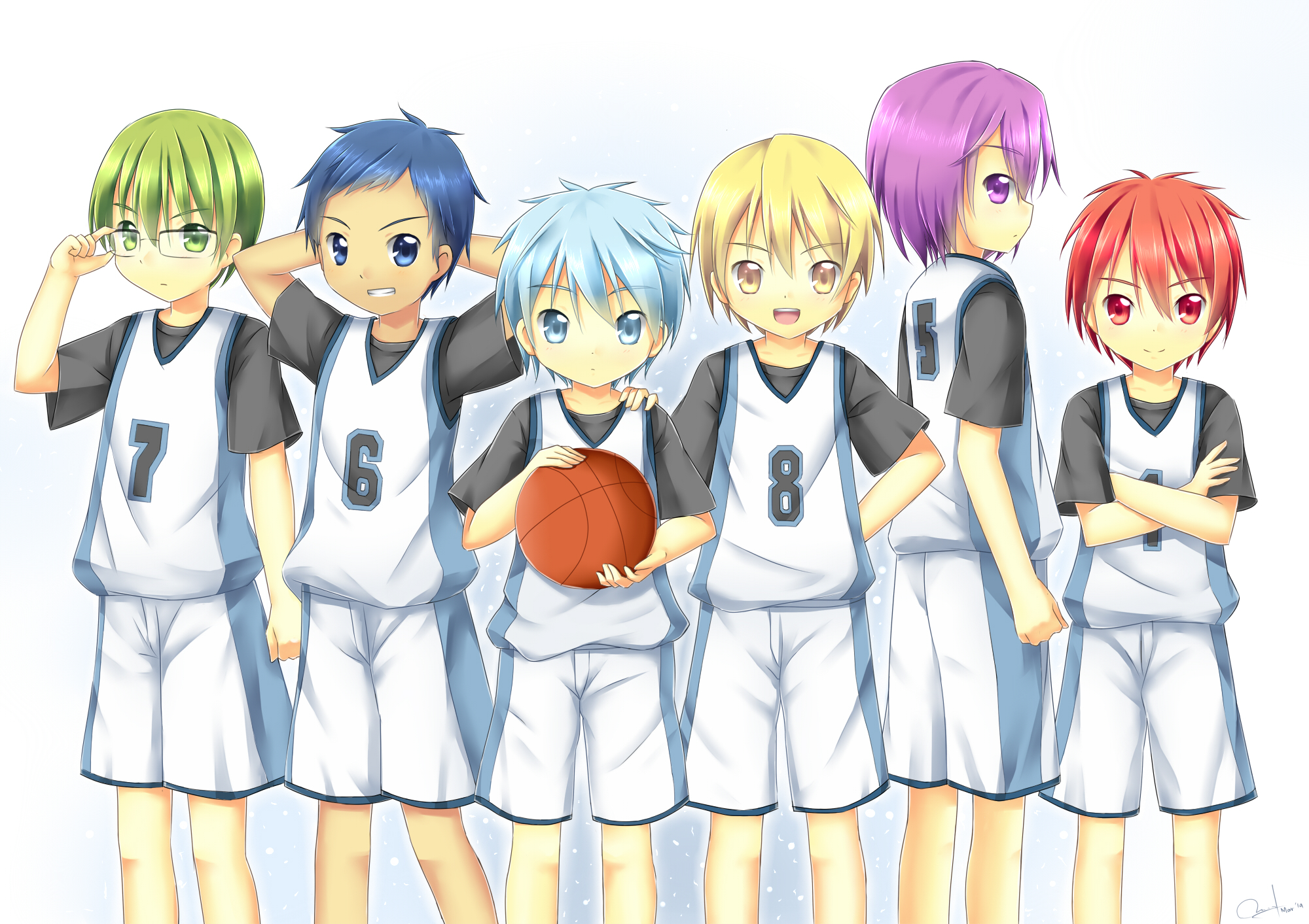 Seijūrō Akashi, Ryōta Kise, Atsushi Murasakibara, Shintarō - Kuroko's Basketball: Last Game , HD Wallpaper & Backgrounds