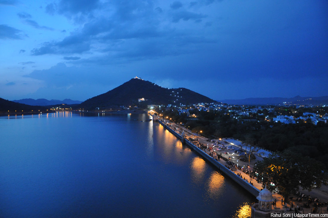 Fateh Sagar Lake - Fateh Sagar Lake Udaipur , HD Wallpaper & Backgrounds