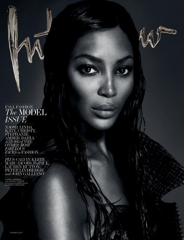 Naomi Campbell Interview Magazine - Interview Magazine Model Issue , HD Wallpaper & Backgrounds
