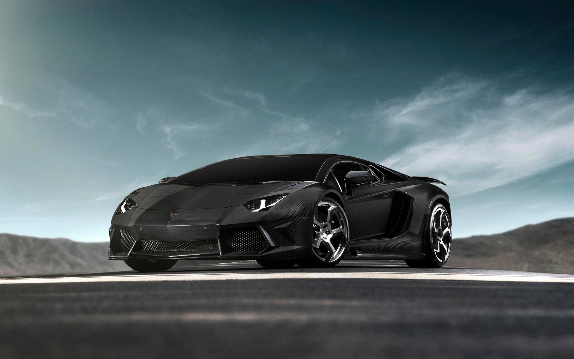 Lamborghini Hd Wallpapers 4 - Black Lamborghini Wallpaper Hd , HD Wallpaper & Backgrounds