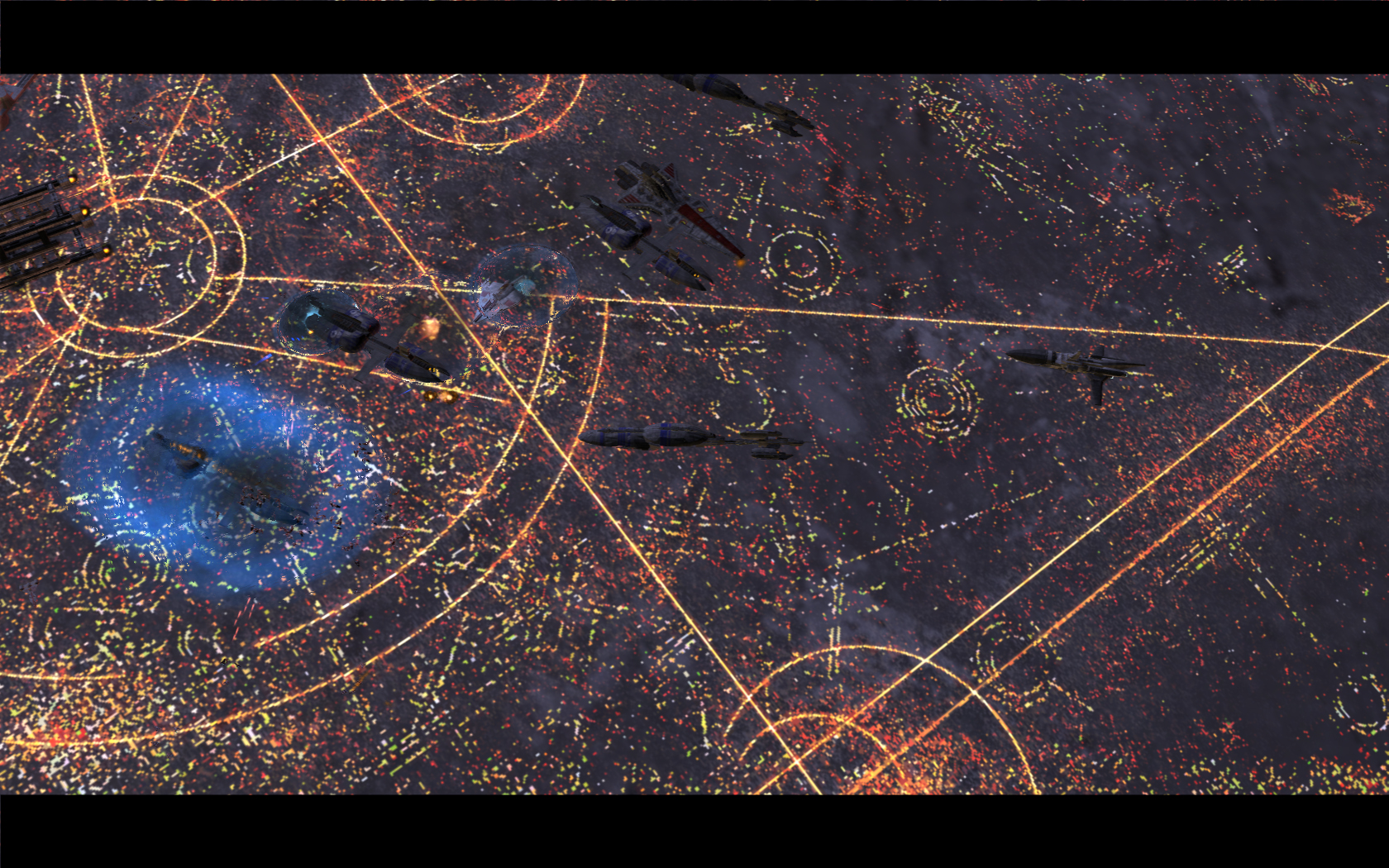 Report Rss Coruscant Battle Redux - Astronomy , HD Wallpaper & Backgrounds